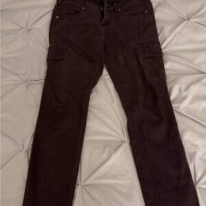 CAbi Women's Dark Brown Cargo Pants